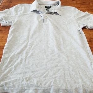 Light grey men's polo